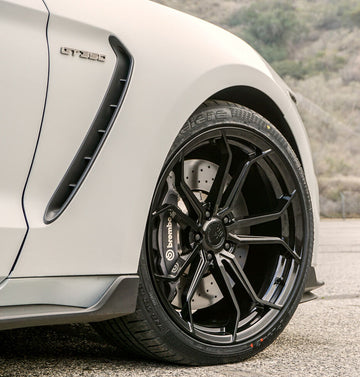 20" Avant Garde M632 Gloss Black Wheels Fits Ford Mustang 20x10 / 20x11 5x114.3