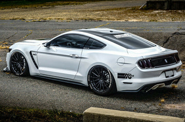 19” Flow Forged MRR FS02 Gloss Black Wheels 19x10 / 19x11 For Ford Mustang