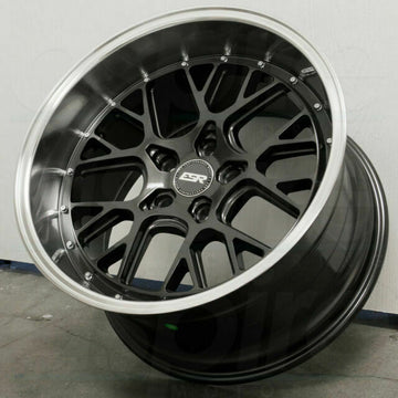 19 Inch ESR CS11 Gloss Graphite Wheels 19x8.5 +30 / 19x9.5 +35 5x114.3 Rims Set