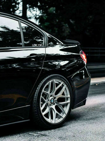 19" MRR GF9 Ground Force 19x9.5 5x120 +20 Silver Machined Wheels Rims Set 4