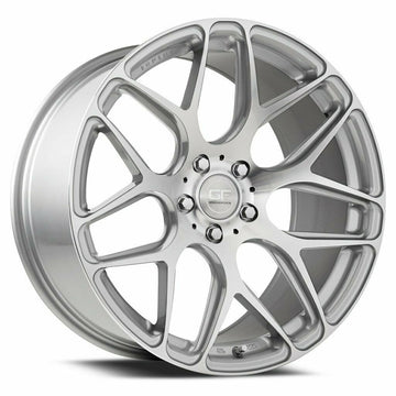 19" MRR GF9 Ground Force 19x9.5 5x114.3 +20 Silver Machined Wheels Rims Set 4