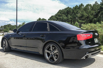 18x8.5 MRR VP5 Wheels Fits AUDI A4 A5 A6 A8 18" 5x112 +35 Gun Metal Rims Set 4