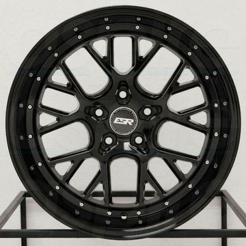 19 Inch ESR CS11 Gloss Black Wheels 19x8.5 +30 / 19x9.5 +35 5x114.3 Rims Set 4