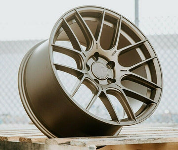 18x8.5 / 18x9.5 +35 Aodhan AH-X AH10 5x114.3 Bronze 18 In Wheels Rims Set 4