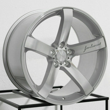 ONE 18x9.5 MRR VP5 WHEEL 5x120 +45 SILVER MACHINED SINGLE SPARE