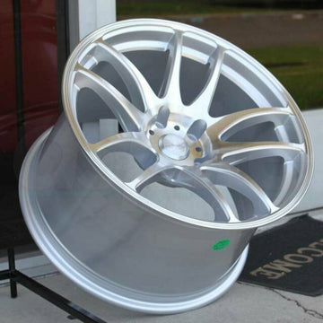 18x9.5 ESR SR08 Machined Face Wheels 18 Inch 5x114.3 +22 Concave Rims Set of 4