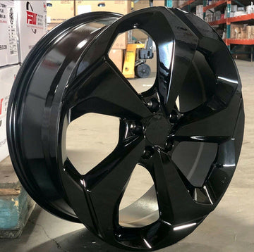 20x8 Wheels Fits Honda Accord CRV Civic 20 Inch 5x114.3 Gloss Black Rims Set 4