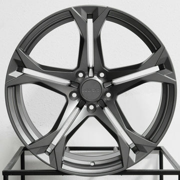 One 20" MRR M017 Gun Metal 5x120 20x10 +23 Wheels Rims