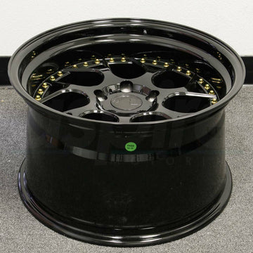Aodhan DS01 Wheels Gloss Black 18x9.5 / 18x10.5 5x120 +25 Rims 18 Inch Set of 4