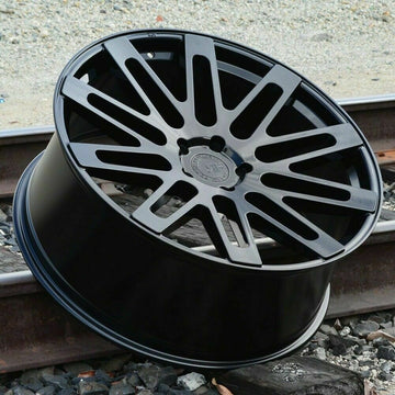 24” Road Force RF24 Gloss Black Wheels Rims for Rolls Royce Phantom 24X10