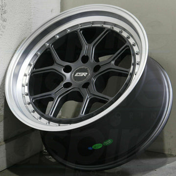 19 Inch ESR CS2 Matte Graphite Wheels 19x9.5 / 19x10.5 +22 5x114.3 Rims Set 4