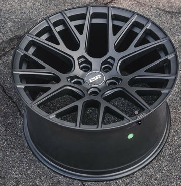 18" ESR RF11 Wheels 18x9.5 18x10.5 +22 5x120 Matte Graphite 18 Inch Rims Set 4