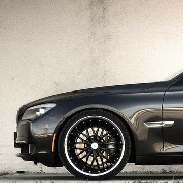 20x8.5/20x10 MRR GT1 20" Black Wheels For BMW E92 325 328 335 Coupe Rims Set 4