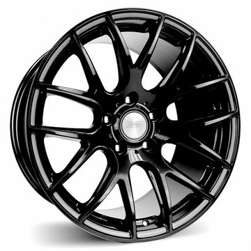 18" Gloss Black ESR SR12 Wheels 18x8.5 +35 5x120 Fit BMW 325 328 330 335 Z4