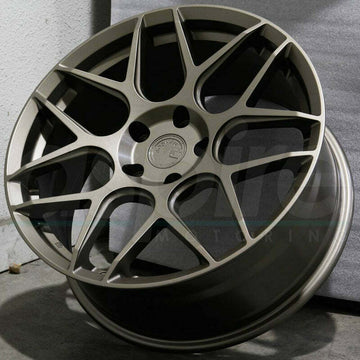 19" Aodhan AFF2 Matte Bronze Wheels 19x8.5 +35 5x120 Rims Set 4