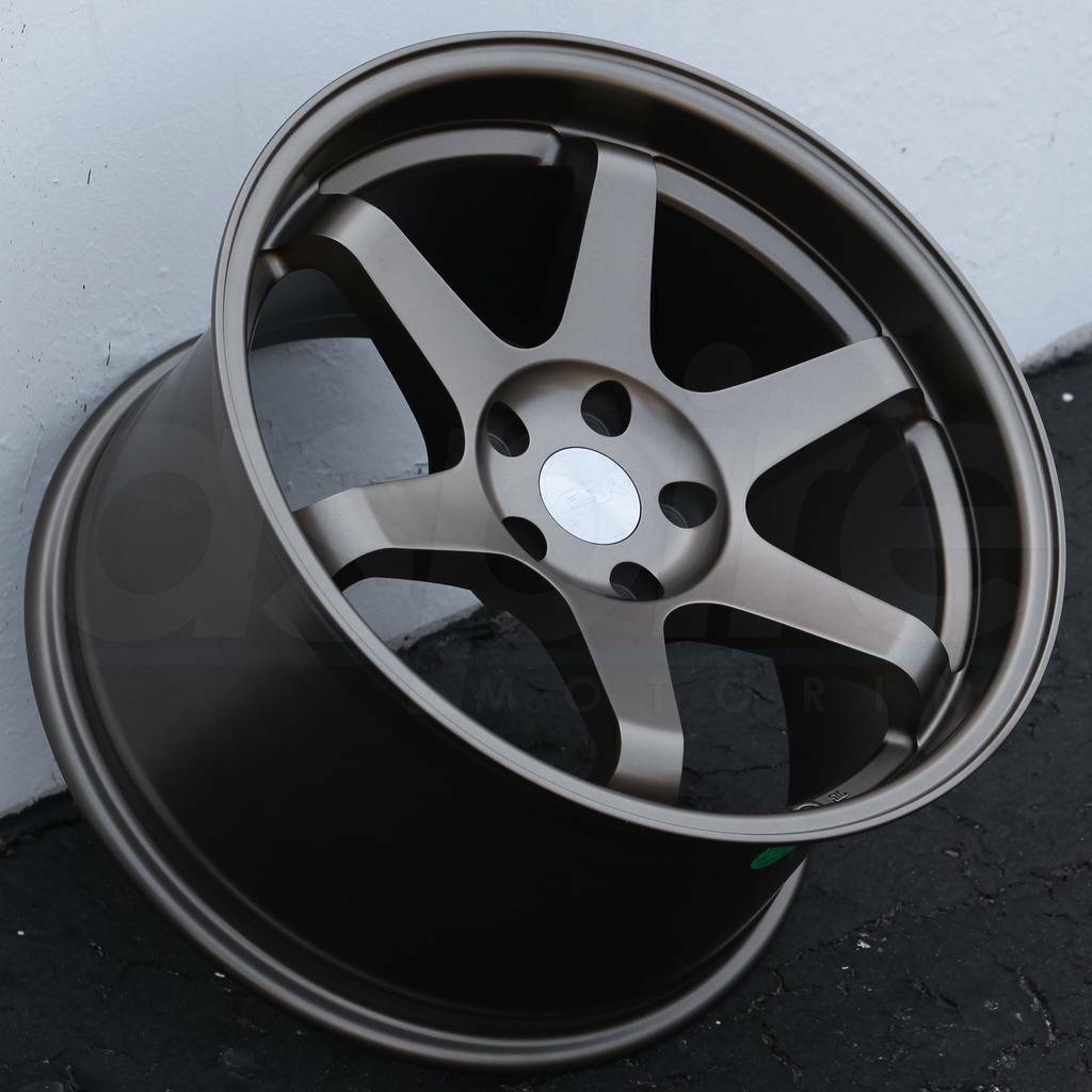 19 Inch ESR SR07 Matte Bronze Wheels 19x9.5 / 19x10.5 +22 5x114.3 Rims ...