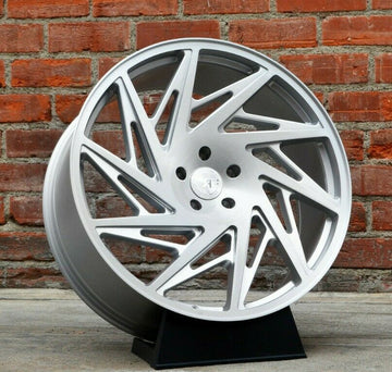 24x10 Road Force RF25 Silver Wheels Fit Range Land Rover HSE Sport 24" Rims Set