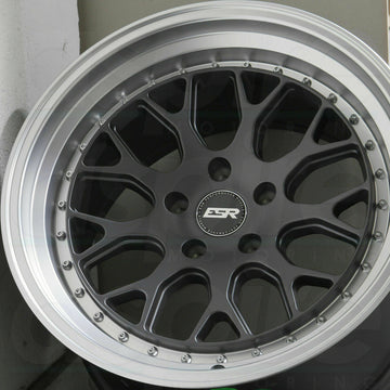 19 Inch ESR CS01 Matte Graphite Wheels 19x8.5 +30 / 19x10.5 +22 5x120 Rims Set 4