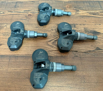 HUF TPMS Gun Metal Tire Pressure Monitor Sensors Set For BMW 3 Series 2007-2009