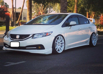 18" White ESR SR08 Wheels For Accord Civic IS300 RX7 240sx 18x8.5 5x114.3 +30