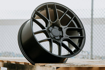 18x8.5 / 18x9.5 +35 Aodhan AH-X AH10 5x114.3 Matte Black 18 In Wheels Rims Set 4