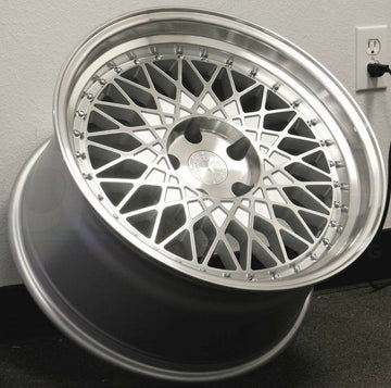 18x9.5 Aodhan AH05 AH5 5x114.3 +30 Silver Machined 18 Inch Wheels Rims Set 4