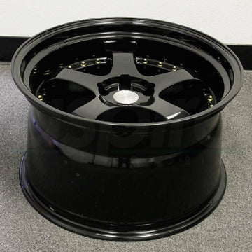 19 Inch AodHan Ah03 Wheels 19x9.5 +22  5x114.3 Black Rims 19" Set 4