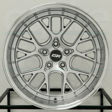 19 ESR CS11 Silver Wheels 19x8.5 +30 5x114.3 Rims Set Fits Accord Lexus Maxima