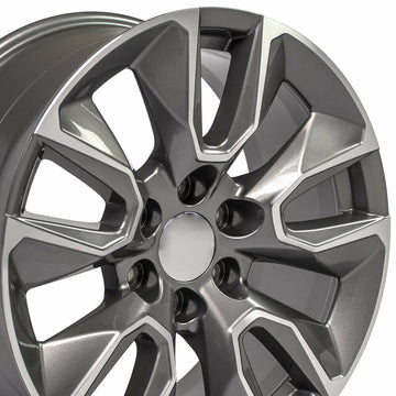 20x9 Wheels for GMC Sierra Chevy Silverado Tahoe Yukon 20 Inch 6x139 Rims Set 4