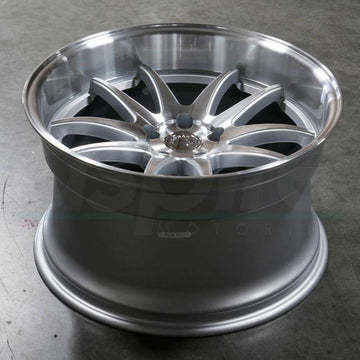 AODHAN DS02 18x10.5 5x114.3 +15 Silver Machined Face Wheels 18 Inch Rims Set 4