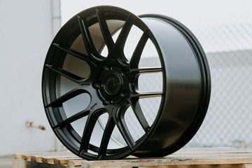 18x9.5 +35 Aodhan AH-X AH10 5x112 Matte Black 18 In Wheels Rims Set 4