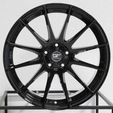 20" MRR GF6 Wheels Gloss Black 20X9 5X120 +20 Ground Force Custom Rims Set 4
