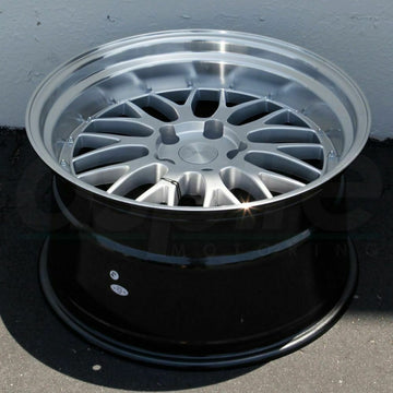 18 Silver ESR SR05 18x8.5 +30 / 18x9.5 +35 5x114.3 Wheels Fit Accord IS250 Rims