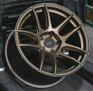 19 Inch ESR CS8 Matte Bronze Wheels 19x10.5 +30 5x114.3 Rims Set 4 19"