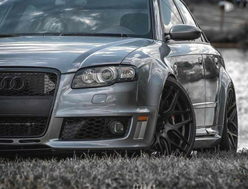 19" MRR FS01 19X9.5 Matte Black Forged Concave Wheels Rims Fits Audi B8 A5 S5