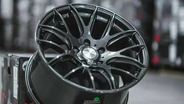 ESR SR12 18x10.5 +22 5x114.3 Gun Metal Concave 18 Inch Wheels (Set of 4)