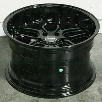 ESR CS15 Wheels 18x9.5 +35 5x114.3 Gloss Black 18 Inch Deep Dish Rims Set 4