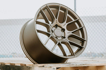 18x9.5 +35 Aodhan AH-X AH10 5x120 Matte Bronze 18" Wheels Rims Set 4