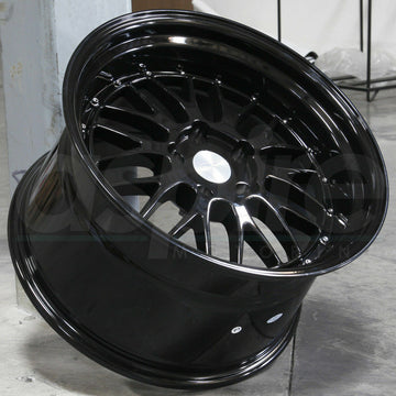 19" ESR SR05 Wheels 19x8.5 +30 / 19x9.5 +35 5x120 Gloss Black Rims Set 4