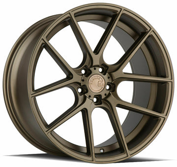 Aodhan AFF3 20" Matte Bronze Wheels 20x9 +30 / 20x10.5 +35 5x120 Rims Set 4