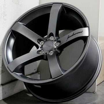 MRR VP5 Wheels 18x8.5 +35 / 18x9.5 +40 18" 5x112 Gun Metal Graphite Rims Set 4
