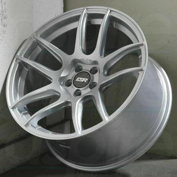 ESR CS8 Hyper Silver Wheels 18x9.5 / 18x10.5 5x120 +22 Set of 4 Rims 18 Inch