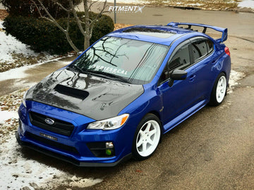 18 Inch ESR SR07 White Wheels 18x9.5 +22 5x100 Rims Set 4