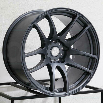 ESR SR08 Wheels 18X8.5 5x114.3 +30 Titanium For Acura RSX Scion Lexus Accord 18"