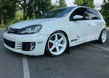 17x8.5 ESR SR07 Wheels White 5x100 +30 Fit Corolla Celica VW Golf 17 Rims Set 4