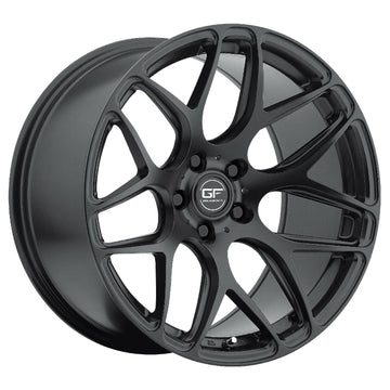 20" MRR GF9 Matte Black 20x10 5x120 +20 Concave Wheels Rims Set of 4