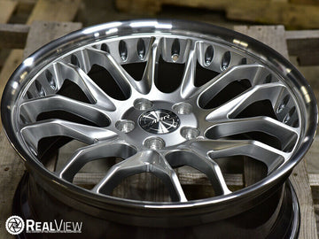 19x8.5 MRR GT7 Silver Wheels For BMW 325 328 330 335 Z4 19 Inch Rims Set 4