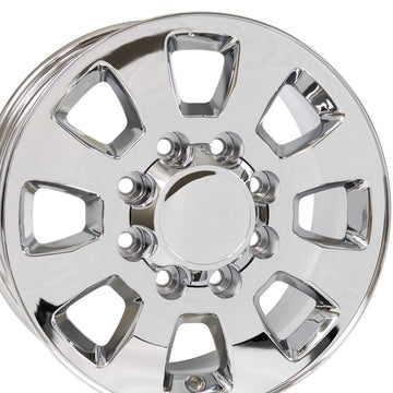 18" Wheels For Chevy Silverado GMC Sierra Savana Yukon Chrome Rims Set Of 4