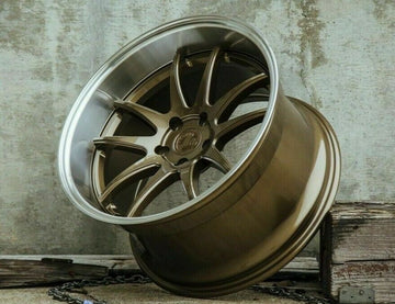 AODHAN DS02 Wheels 18x9.5 / 18x10.5 5x114.3 +22 Bronze 18 Inch Rims Set 4