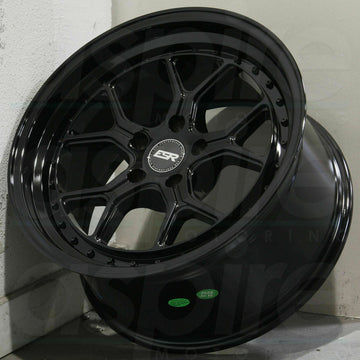 19" ESR CS2 Gloss Black Wheels 19x8.5 +30 / 19x9.5 +35 5x120 Rims Set 4